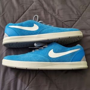 Blue & White Nike Shoes